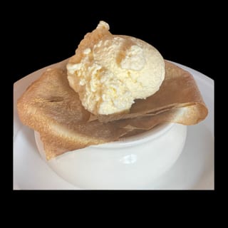 Apple Crisp a la Mode